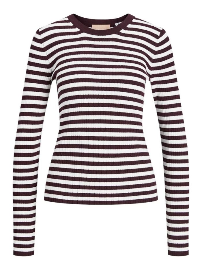 JXJODI TIGHT STRIPE CREW NECK KNIT - Image 1