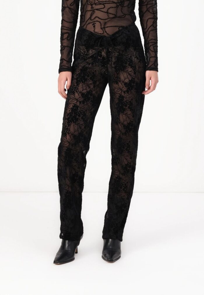 NMINNA STRAIGHT MESH PANTS - Image 1