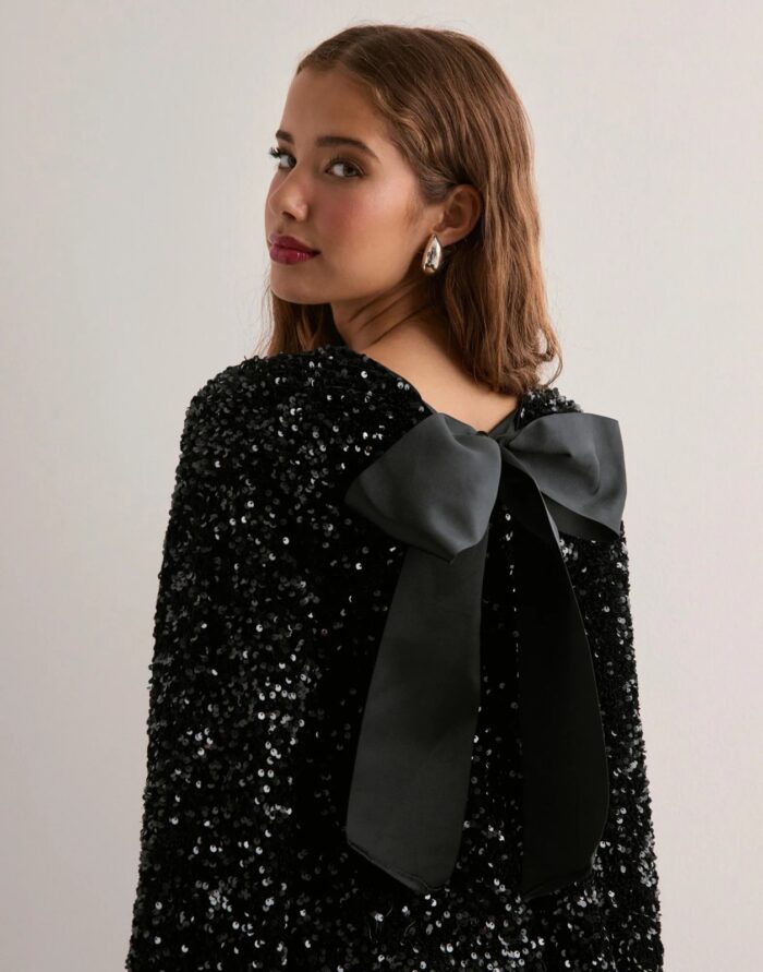 VMETTA LS Boatneck short dress - Image 3