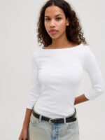 JXFIFI STR 3/4 BOATNECK TOP JRS NOOS - Image 2