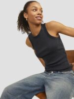 JXFOREST STR SL WASH RIB TOP JRS SN - Image 2