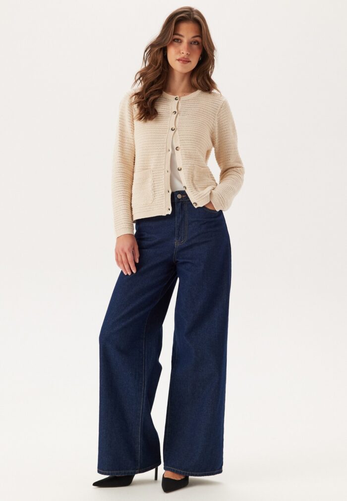 SLFVINA LS STRUCTURE KNIT CARDIGAN - Image 3