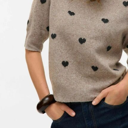 VMDOFFY INTARSIA 2/4 O-NK