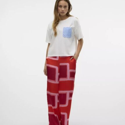 VMREBA SILBA HW STRAIGHT PANTS WVN GA