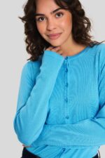 MILA SZ R-NECK CARDIGAN