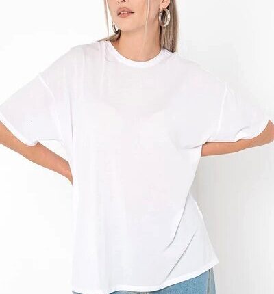ONLMELINA S/S PLAIN TOP BOX JRS