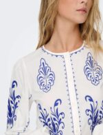 ONLHELEN LS EMB BUTTON TOP - Image 2