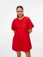 VMFREYA SHORT SS BALLOON DRESS WVN EX