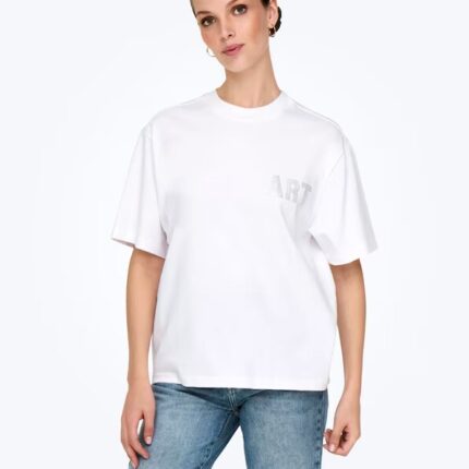 ONLRIRI S/S RHINESTONE TOP BOX JRS
