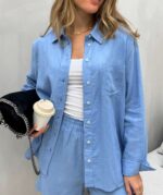 ONLTOKYO L/S LIN BL SHIRT - Image 2