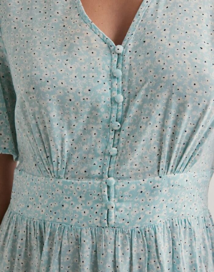 PCTALA SS MIDI DRESS WVN NOOS BC - Image 2