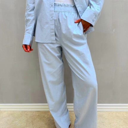 VMNELLIE OXFORD LOOSE PANT