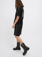 JXSTINE LACE LOOSE V NECK TEE JRS LN - Image 3