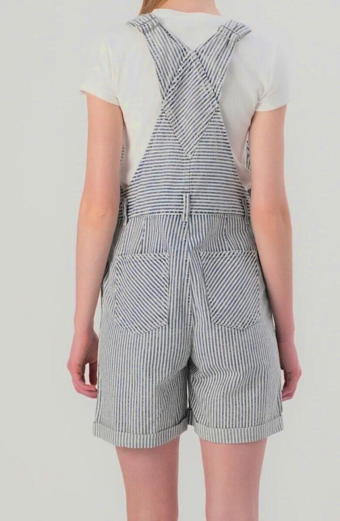 ONLNELLA STRIPED DNM PLAYSUIT QYT - Image 3