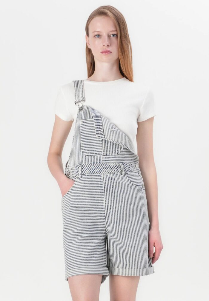 ONLNELLA STRIPED DNM PLAYSUIT QYT - Image 1