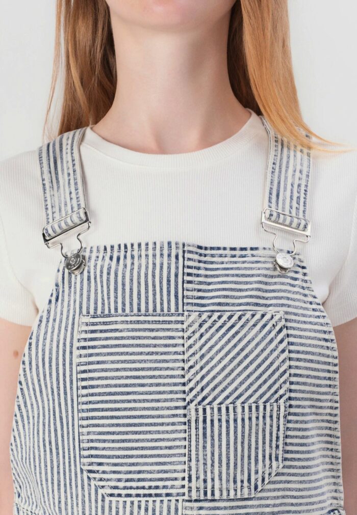 ONLNELLA STRIPED DNM PLAYSUIT QYT - Image 2