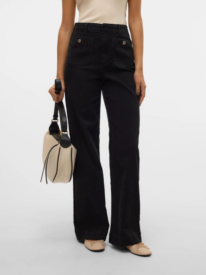 VMKAYLA HR WIDE POCKET JEANS - Image 1