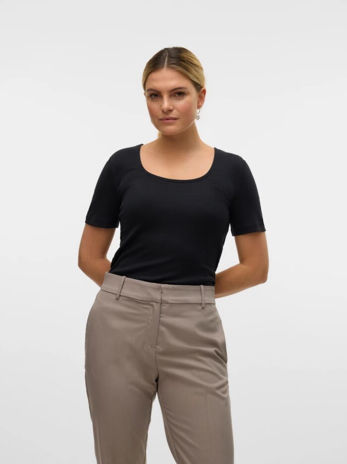 VMOMEGA SS U-NECK TOP VMA - Image 3