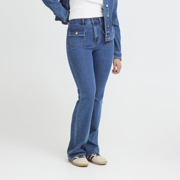 PZCHEL UHW Bootcut Legs - Image 1