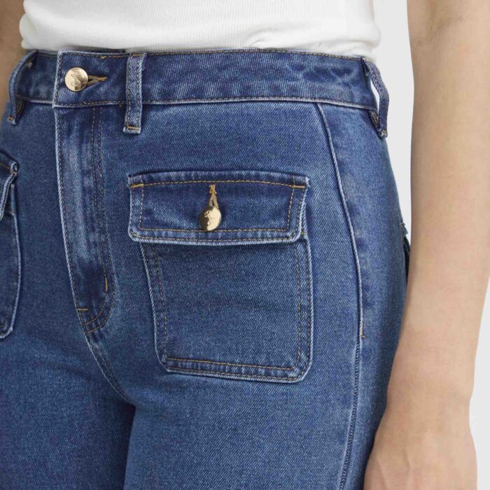 PZCHEL UHW Bootcut Legs - Image 5